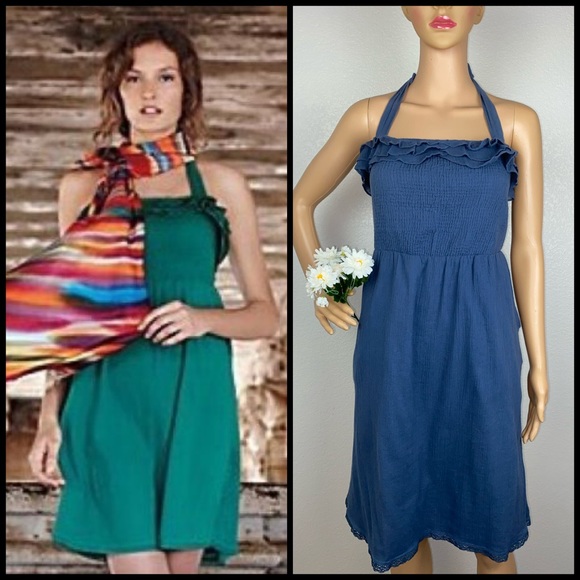 Anthropologie Dresses & Skirts - Anthro Maeve Gauzy Cotton Ruffle Sundress Dress